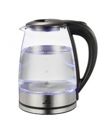 Чайник Добрыня DO-1253 черный, 1,8л, 1,8кВт