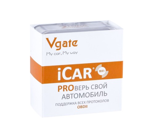 Адаптер автодиагностический автосканер Vgate iCar PRO WiFi