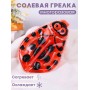 Грелка солевая Божья коровка красная