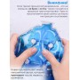 Грелка солевая Детская большая синяя