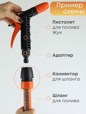 Коннектор с аквастопом Жук 3/4 330795-00