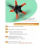 Распылитель 5-лепестковый Жук под коннектор 4404-00