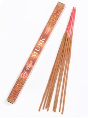 Благовония HEM Масала (Masala) четырехгранники Musk Мускус, 8 палочек