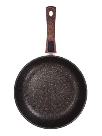 Сковорода со съёмной ручкой Kukmara Granit Ultra сго262а, 26 см, антипригарное покрытие