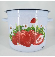 25-0326 Кастрюля 12л С-1624/4Рб Сочная клубника