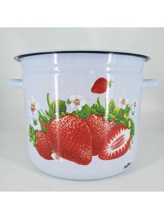 25-0326 Кастрюля 12л С-1624/4Рб Сочная клубника