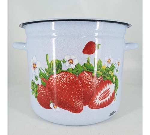 25-0326 Кастрюля 12л С-1624/4Рб Сочная клубника