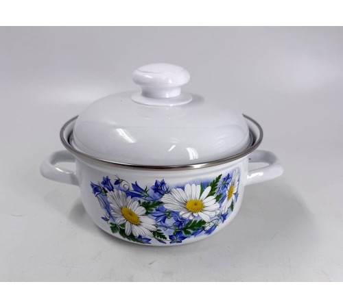 25-0599 Кастрюля 1,5л С-1508АП2/4 Ромашковое поле