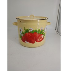 Уценка 25-1403 Кастрюля 12 л С-1624/4Км Сочная клубника
