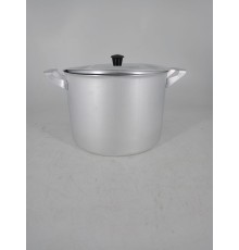 Уценка 25-1771 Кастрюля алюминиевая Демидовский завод МТ-023, 3,5 л, с крышкой, матовая