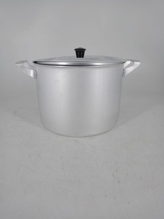 Уценка 25-1771 Кастрюля алюминиевая Демидовский завод МТ-023, 3,5 л, с крышкой, матовая