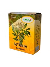 Бузина цветы "Авита" 30 г при простудных заболеваниях, гриппе, бронхитах