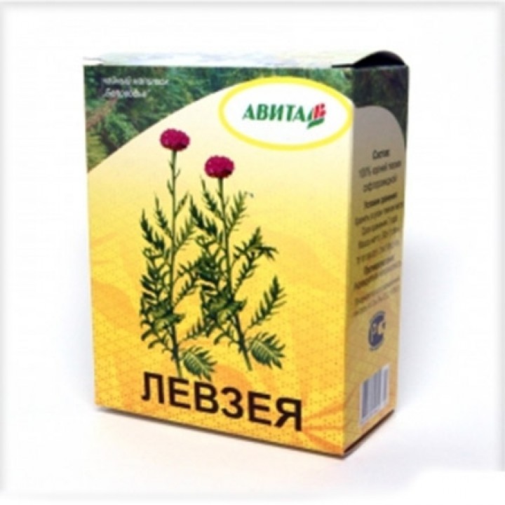 Левзея (маралий корень) "Авита" 50 г повышает выносливость к физическим нагрузкам