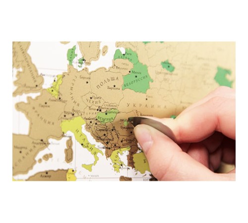 Скретч карта мира True map