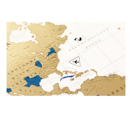 Скретч карта мира True map