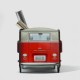 Настольный органайзер VW Camper (красный)
