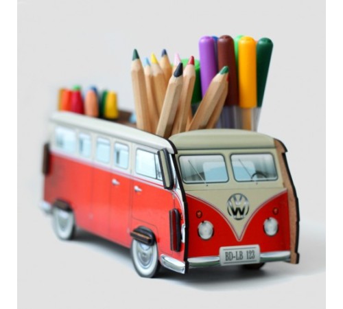 Настольный органайзер VW Camper (красный)