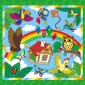 Коврик детский напольный Funkids "Delux Step Up Gym", Sky (Небо) CC9991