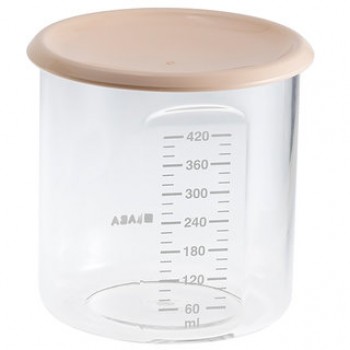 Контейнер 420 мл Beaba "Maxi+ Portion", 912543 / Nude