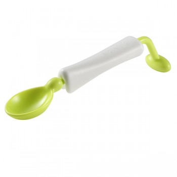 Ложка детская Beaba "Training spoon 360°", 913411 / Neon
