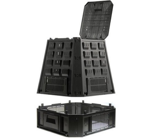 Компостер садовый Prosperplast Evogreen 630 л черный IKEV630C-S411 Компостер садовый Prosperplast Evogreen 630 л черный IKEV630C-S411