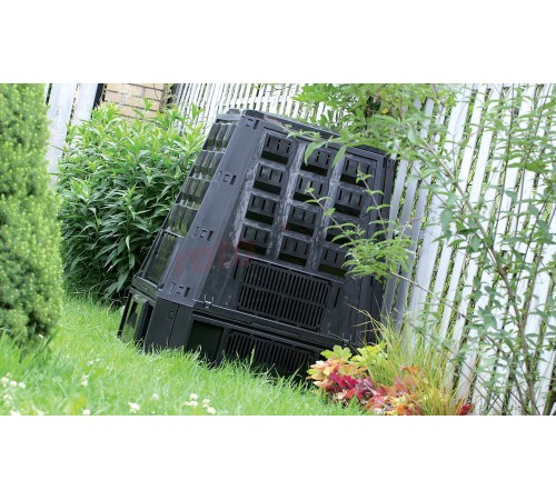 Компостер садовый Prosperplast Evogreen 630 л черный IKEV630C-S411 Компостер садовый Prosperplast Evogreen 630 л черный IKEV630C-S411