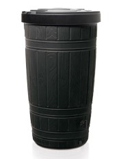 Водосборник для дождевой воды Woodcan 265 л черный