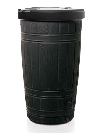 Водосборник для дождевой воды Woodcan 265 л черный