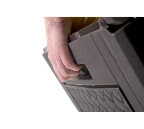 Ящик садовый для хранения Prosperplast BOXE MATUBA MBM310-S433, цвет антрацит