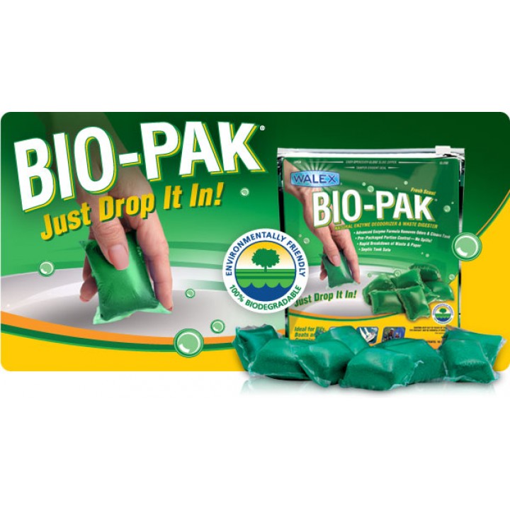 Средство для удаления неприятных запахов в туалетных кабинах Bio-Pak Express(15 пак)