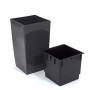 Садовое кашпо для цветов COUBI SQUARE HIGH DUW290-426U графит 2 предмета 19 и 30 л