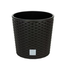Садовое кашпо для цветов RATO ROUND DRTUS400L-S433 антрацит 2 предмета 35 и 37,65 л