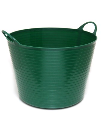 Корзина садовая Helex H860, темно-зеленый 60 л, пластик