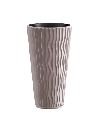 Садовое кашпо для цветов SANDY SLIM DPSP400-7529U мокко 2 предмета 18 и 45 л