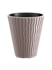 Садовое кашпо для цветов SANDY DBSP400-7529U мокко 2 предмета 18 и 37 л
