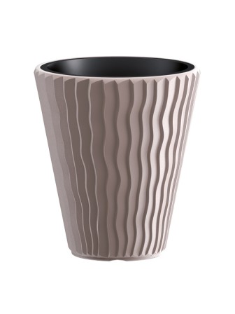 Садовое кашпо для цветов SANDY DBSP400-7529U мокко 2 предмета 18 и 37 л