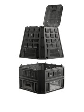 Компостер садовый Prosperplast Evogreen 850 л чёрный IKEL850C-S441