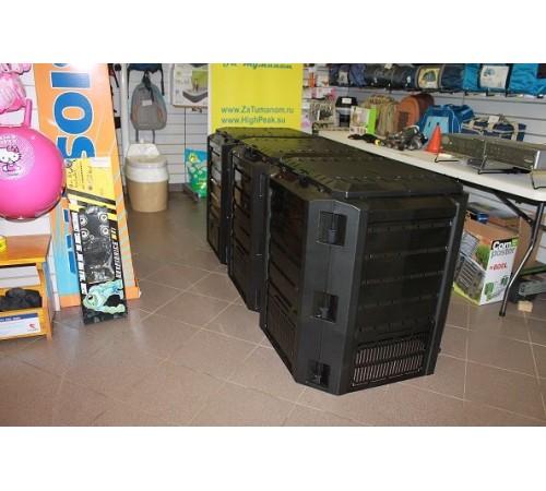 Компостер садовый Prosperplast Module 1200 л чёрный IKSM1200C-S411
