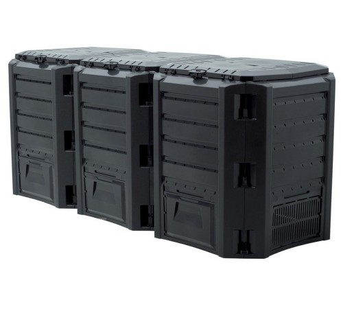 Компостер садовый Prosperplast Module 1200 л чёрный IKSM1200C-S411 Компостер садовый Prosperplast Module 1200 л чёрный IKSM1200C-S411