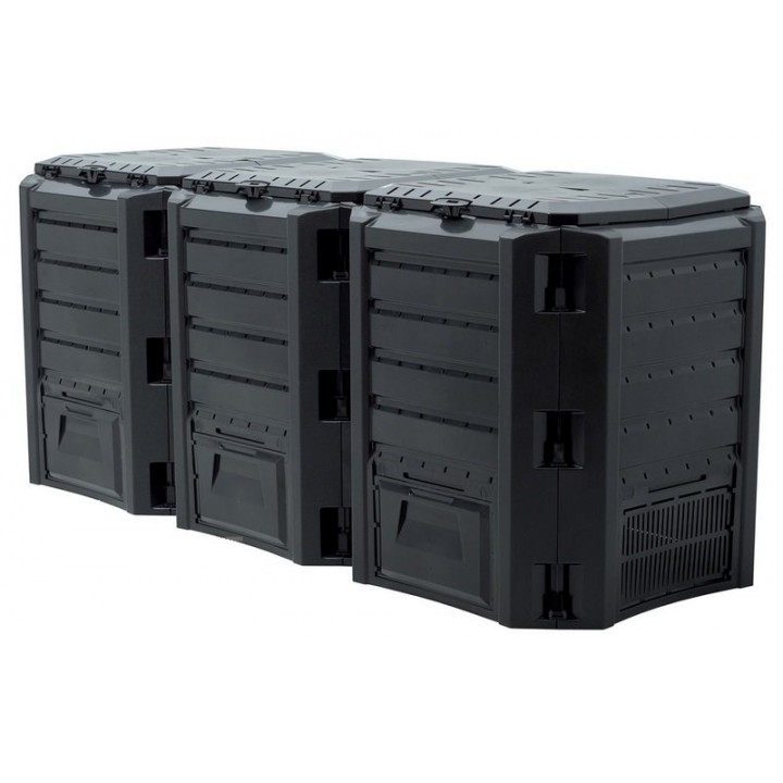 Компостер садовый Prosperplast Module 1200 л чёрный IKSM1200C-S411