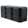 Компостер садовый Prosperplast Module 1200 л чёрный IKSM1200C-S411