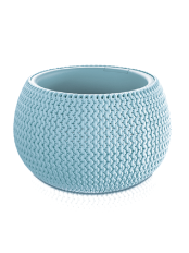 Садовое кашпо для цветов SPLOFY BOWL DKSP370-656U голубой 2 предмета 9 л