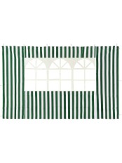 Стенка для садового тента Green Glade 4110 2х3 м полиэстер, с окном, зеленая