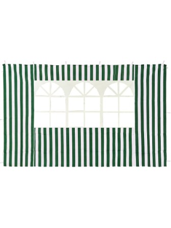 Стенка для садового тента Green Glade 4110 2х3 м полиэстер, с окном, зеленая