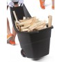 Тачка садовая Prosperplast LOAD & GO черный 55 л, пластик