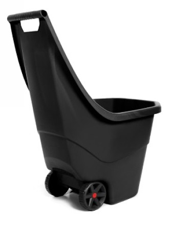 Тачка садовая Prosperplast LOAD & GO черный 55 л, пластик