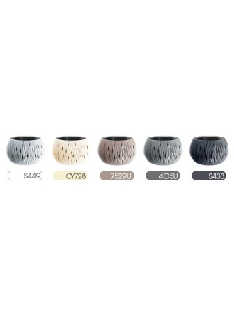 Садовое кашпо для цветов SANDY BOWL DSK370-7529U мокко 2 предмета 9 л