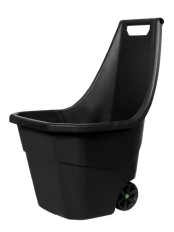 Тачка садовая Prosperplast LOAD & GO черный 55 л, пластик