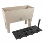 Садовое кашпо для цветов с автополивом RATO CASE HIGH DRTC800H-7529U мокко 2 предмета 72 л
