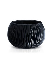 Садовое кашпо для цветов SANDY BOWL DSK370-S433 антрацит 2 предмета 9 л